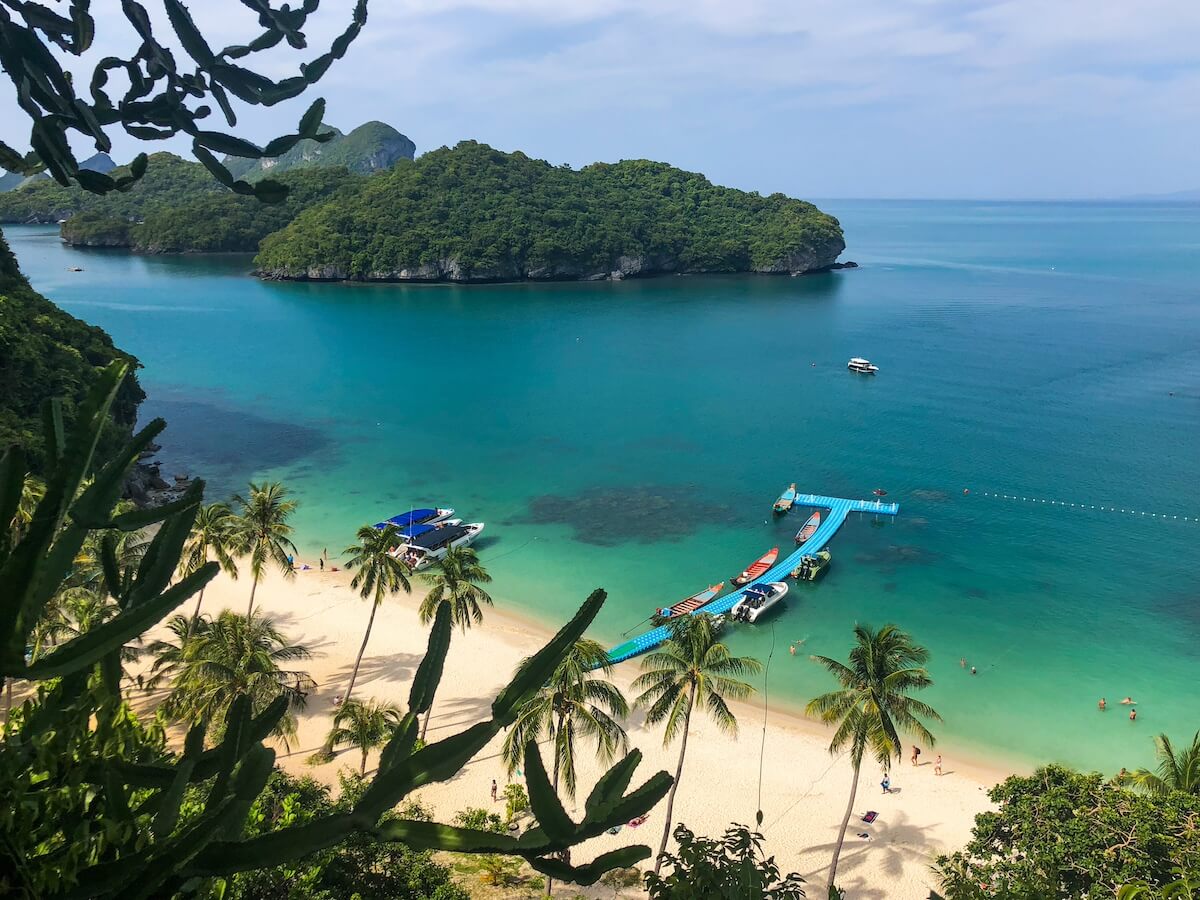 ang thong marine park roundtrip thailand