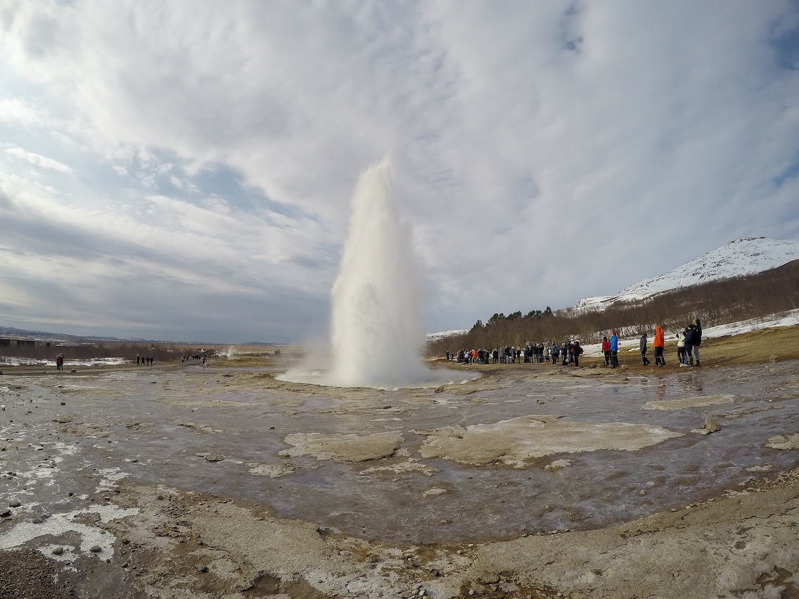 Iceland Geysir Golden Circle