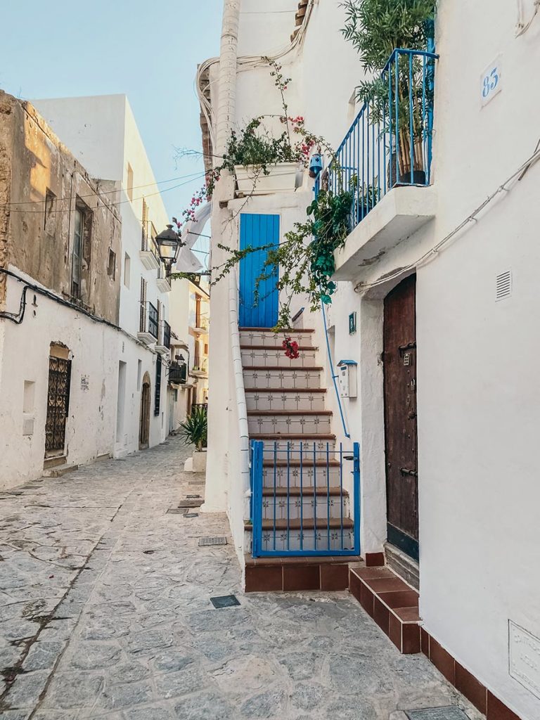 Exploring Ibiza Town from Dalt Vila