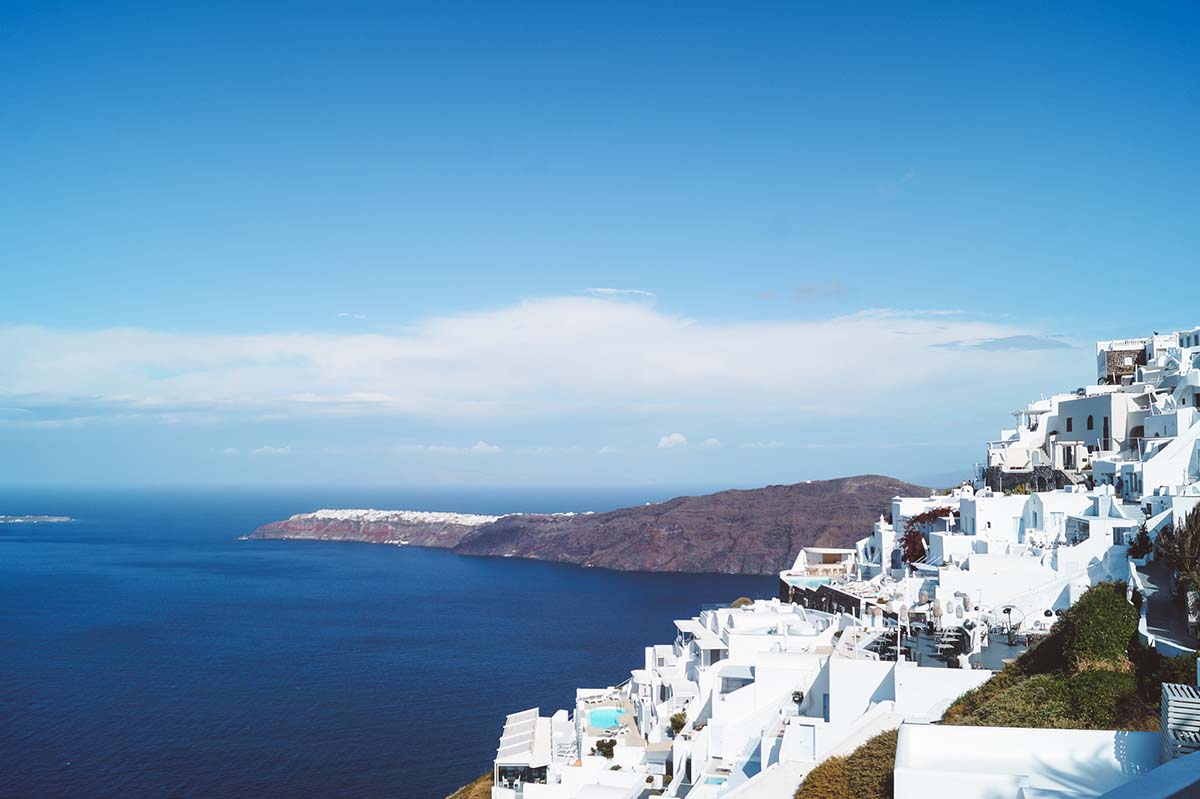 Hike Fira Oia Santorini