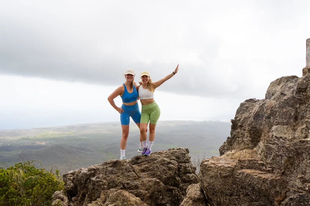 Climbing Christoffel Mountain Curaçao