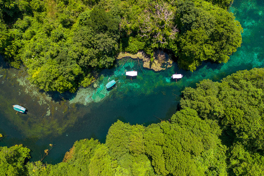 Black Drim River Macedonia