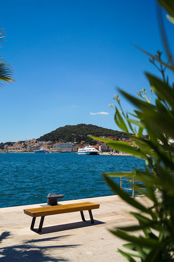 Port city of Split Croatia