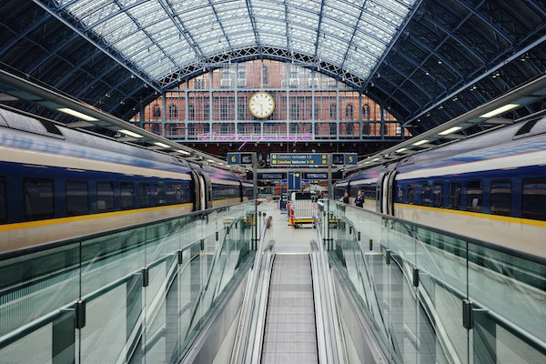 Train to London