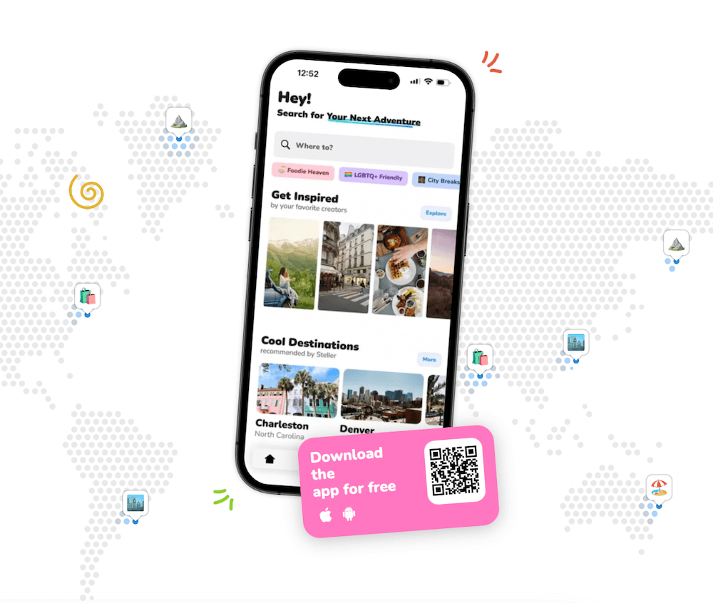 Steller storytelling travel apps