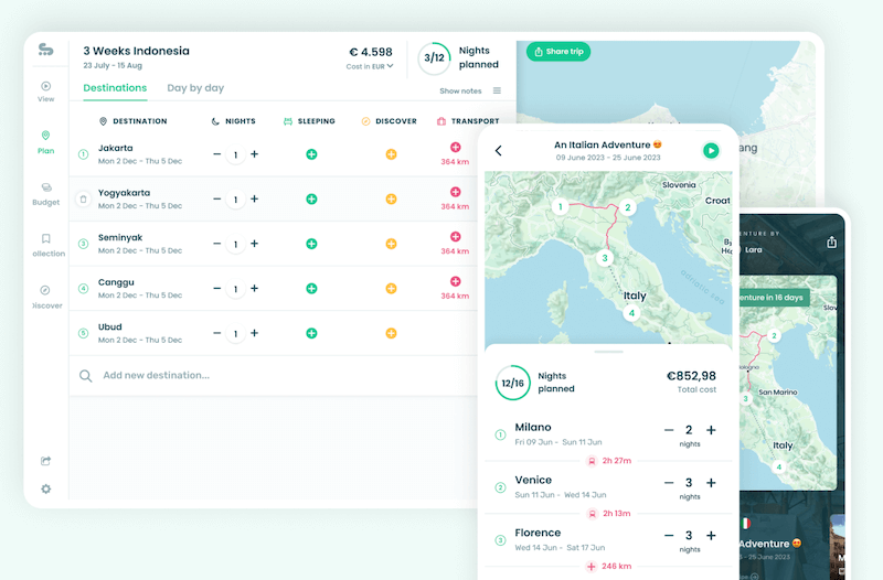 Stippl fun travel app