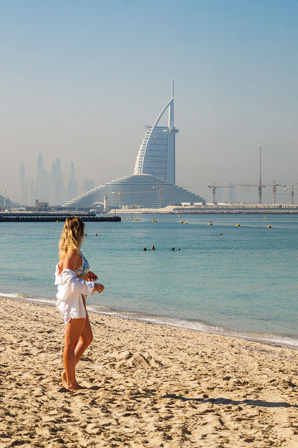 Beach day in Dubai