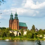 The imposing cathedral of Gniezno