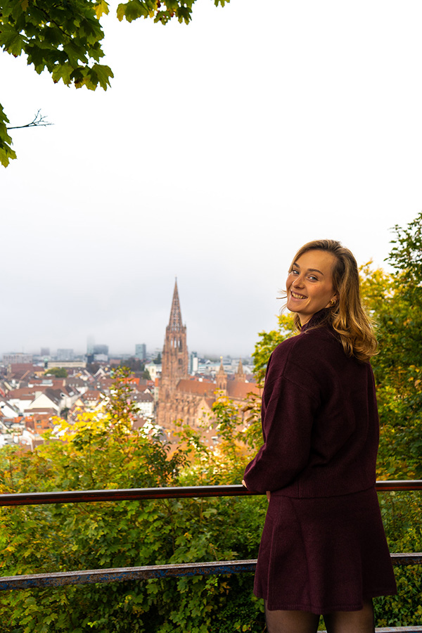 Schlossberg viewpoint over Freiburg