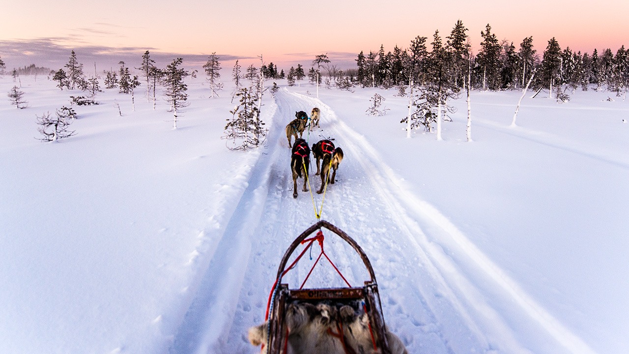 Winter in Lapland Levi Yllas