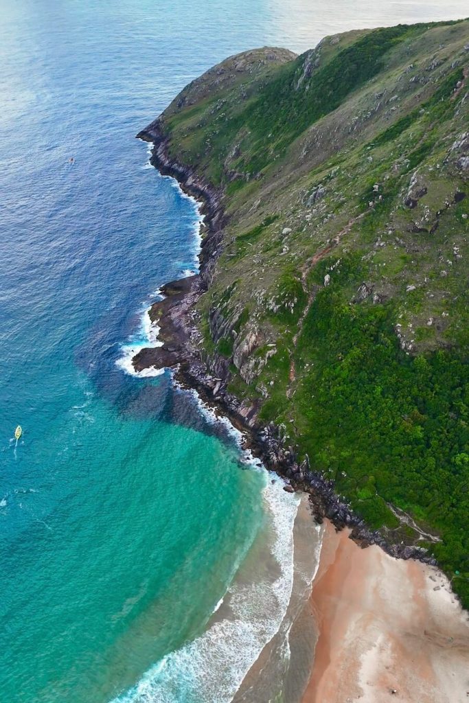 praia da lagoinha do leste florianopolis brazil