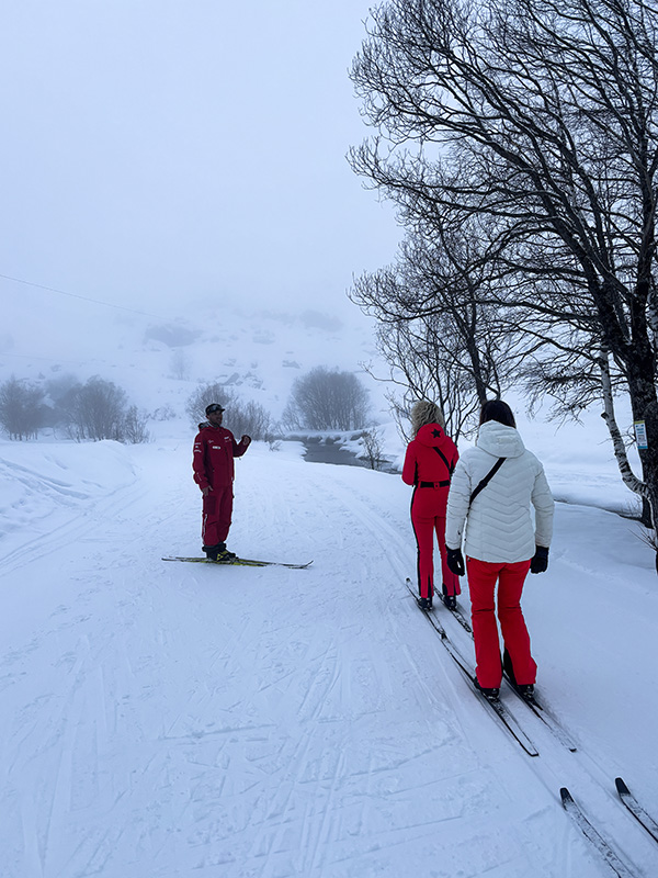Winter sports Biathlon clinic Les Menuires