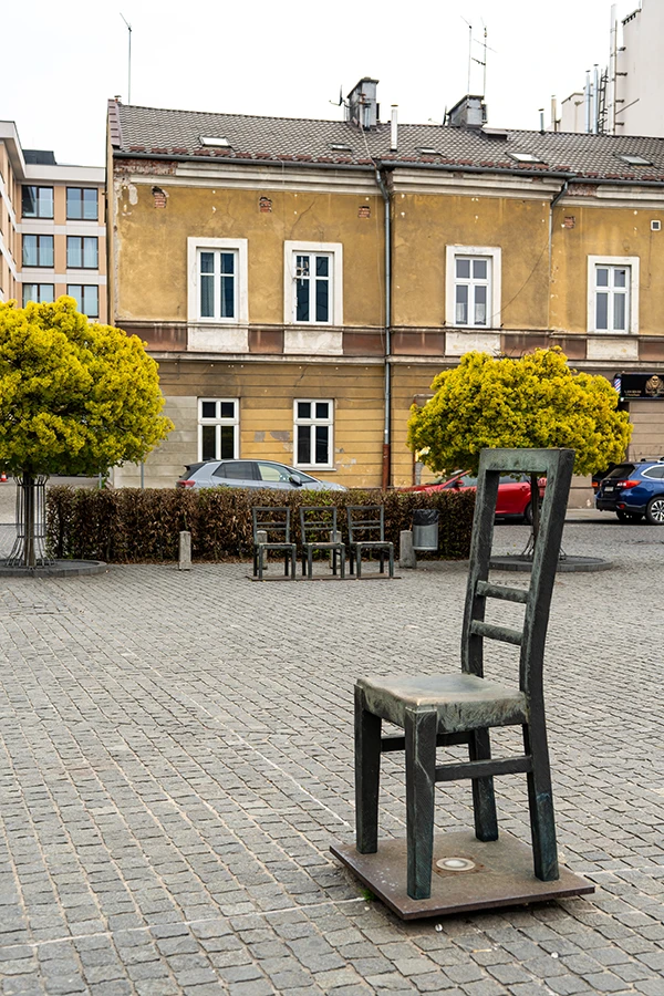Plac Bohaterów Getta Podgorze Krakau reistips
