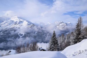 what to do la rosiere france alps espace san bernardo skiing snowshoeing winter vacation