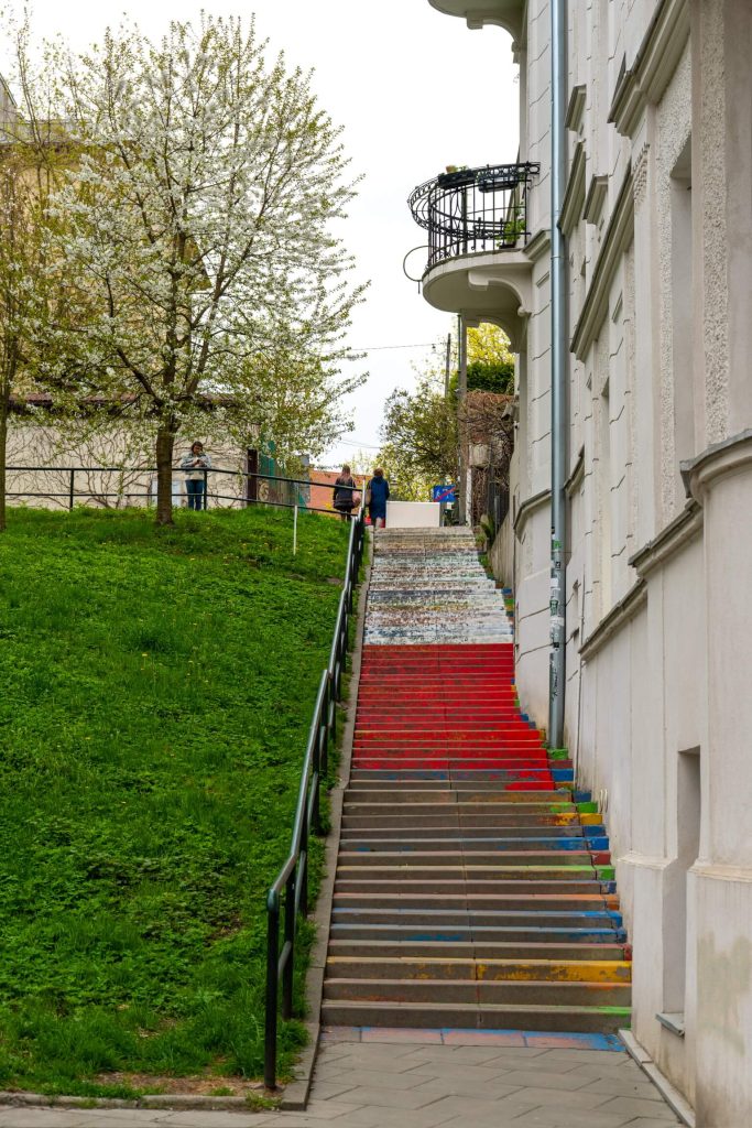 De Gekleurde Trappen Schody podgorze kazimierz joodse wijk krakau