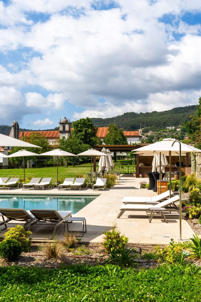arouca pool hotel monastery portugal