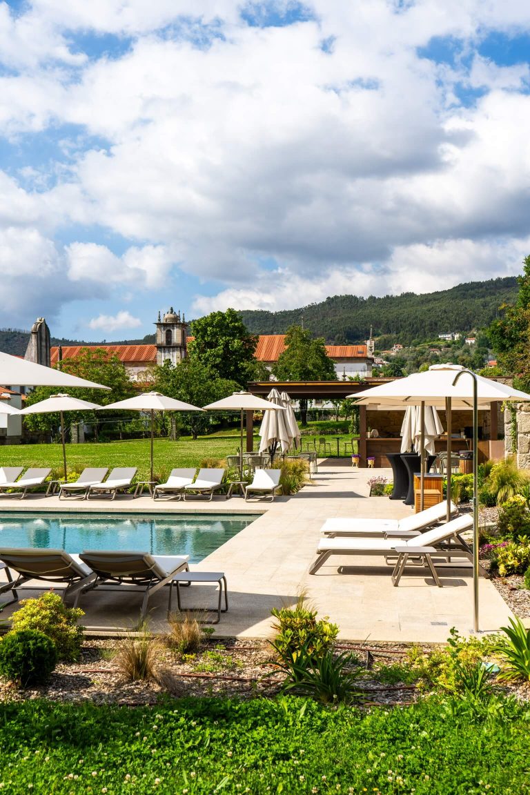 arouca pool hotel monastery portugal