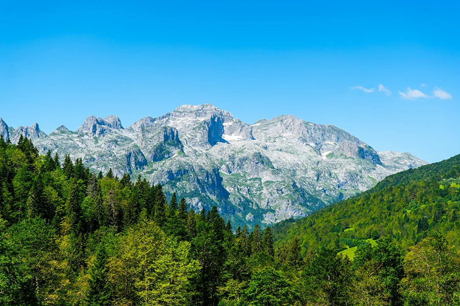 Ultimate freedom while hiking the Peaks of the Balkans trail