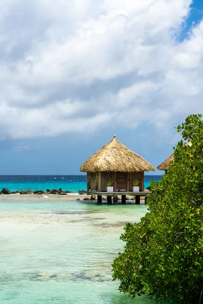 VIP cabana on Renaissance Private Island in Aruba