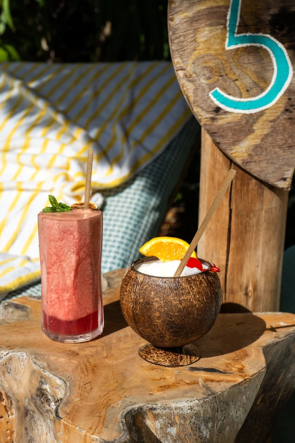 Cocktails During Happy Hour at Boardwalk