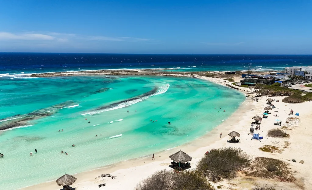 Baby Beach Bay in Aruba