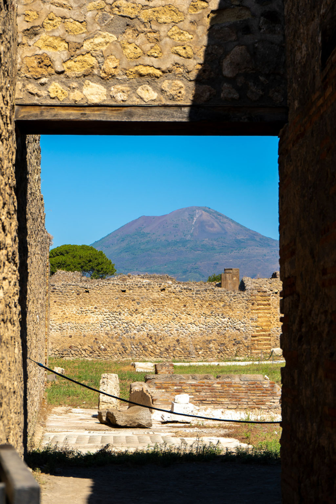 A View of Vesuvius from Pompeii