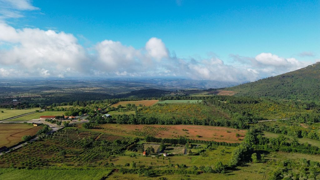Landscape of Portugal: Castelo Rodrigo