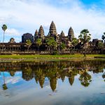 The view of Angkor Wat near Siem Reap in Cambodia; the best travel tips for Cambodia from Travander