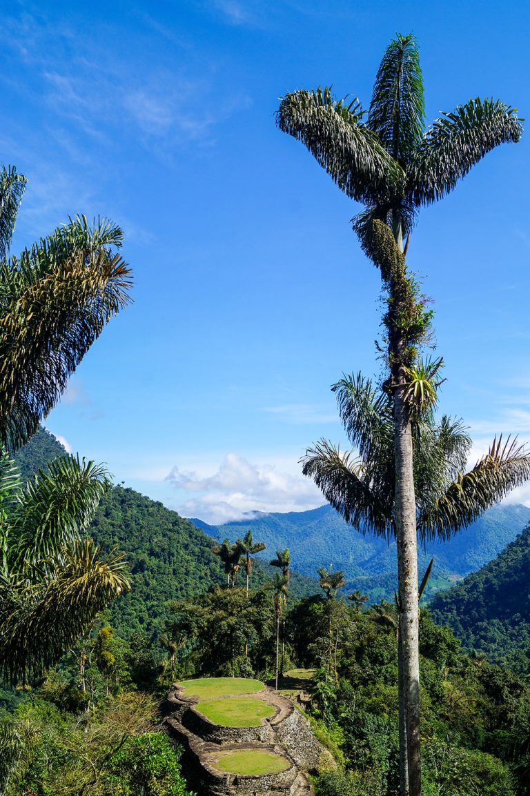 Hiking to Ciudad Perdida near Santa Marta in Colombia