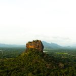 Stunning views of the iconic Lion Rock in Sigiriya, part of our travel tips for Sri Lanka by Travander.