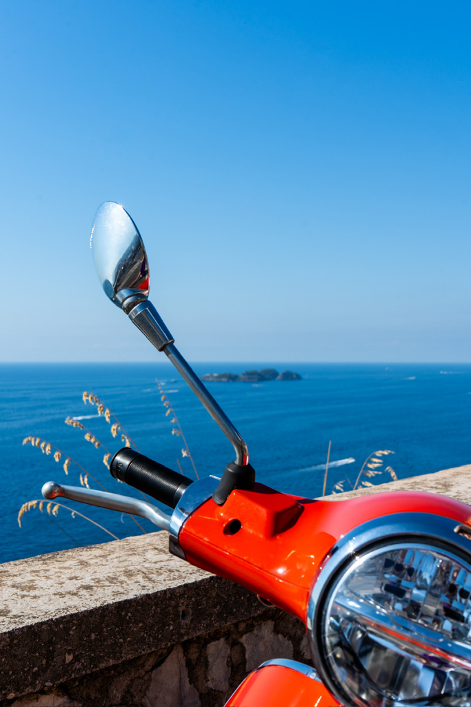 Red Vespa: The Vespa Trip Along the Amalfi Coast Route