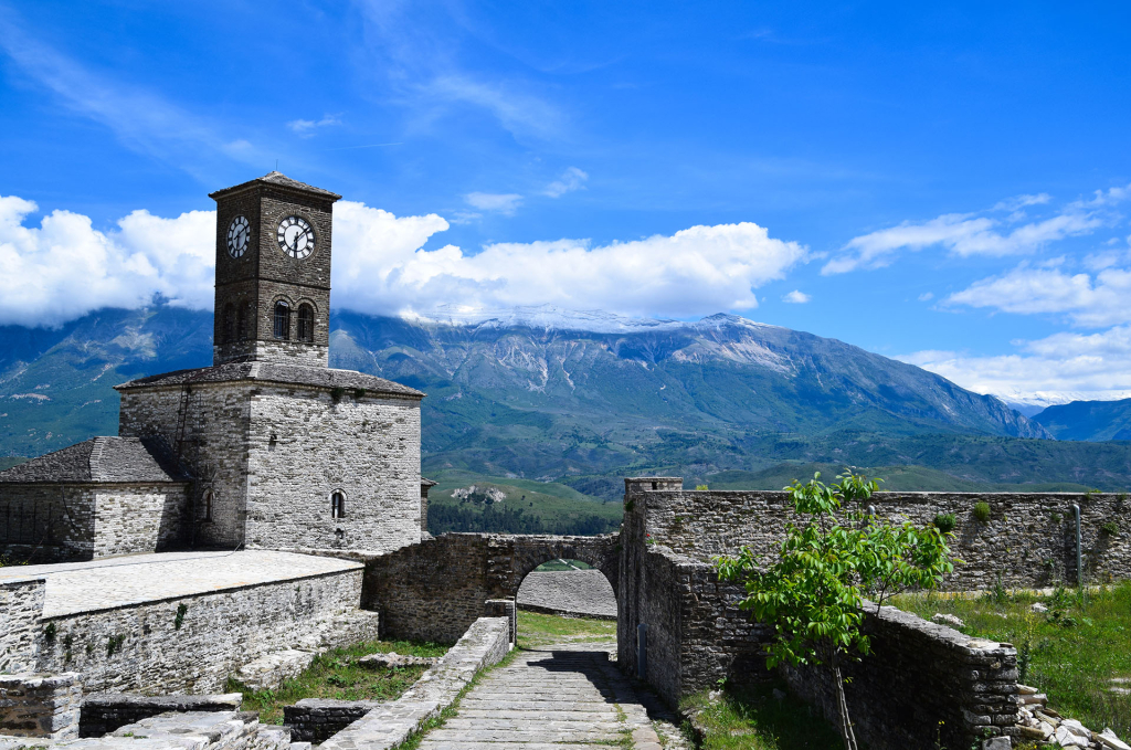A visit to Gjirokaster during a tour of Albania