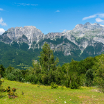 The first part of the hike from Theth to Valbona