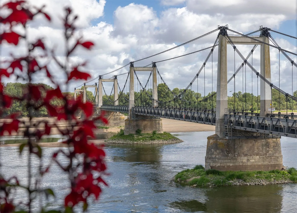 View from Auberge De La Loire