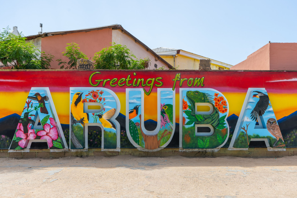 Sun Vacation in Aruba: Street Art in San Nicolas