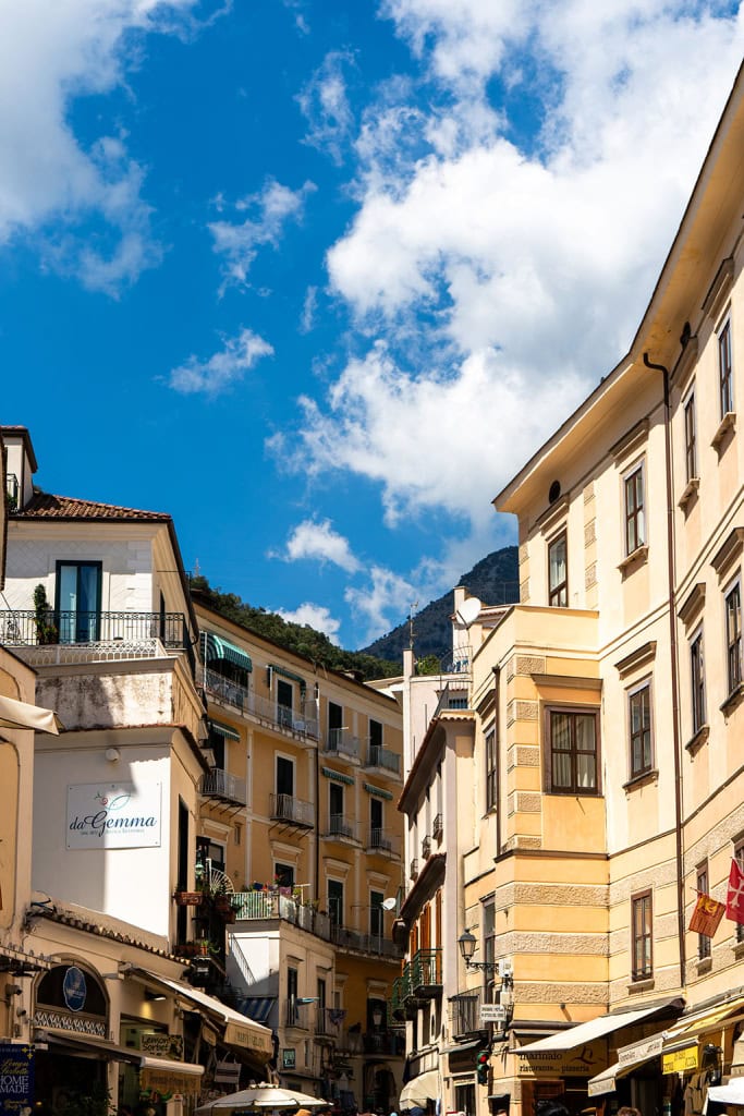 Piazza Duomo Shopping Street, Amalfi